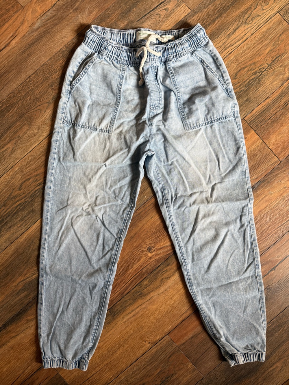 Regeneration Denim Jogger by Celebrity Pink